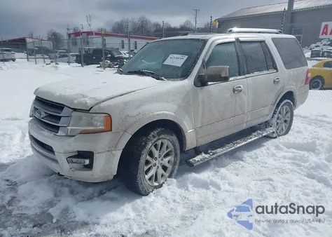 2016 Ford Expedition Limited z USA, uszkodzony, nr VIN 1FMJU2AT0GEF48960